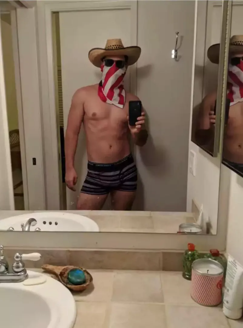 I’m just a lonesome cowboy, wandering the Western plains