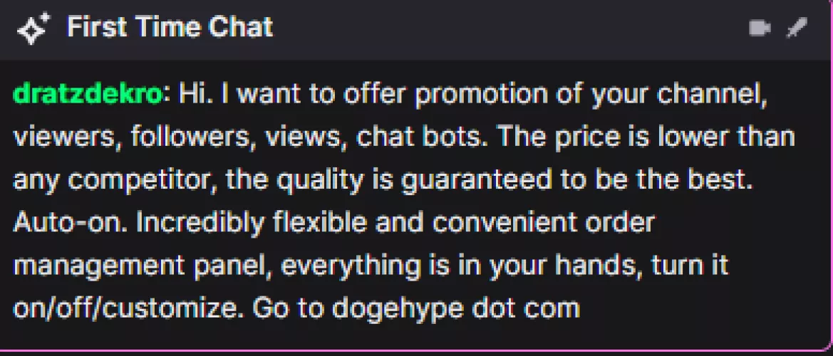 Im new to streaming and just saw this. I dont plan on doing anything with it, but is it a scam or is this an actual thing