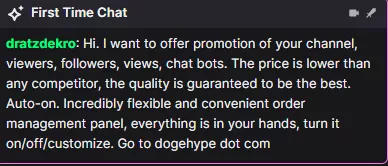 Im new to streaming and just saw this. I dont plan on doing anything with it, but is it a scam or is this an actual thing