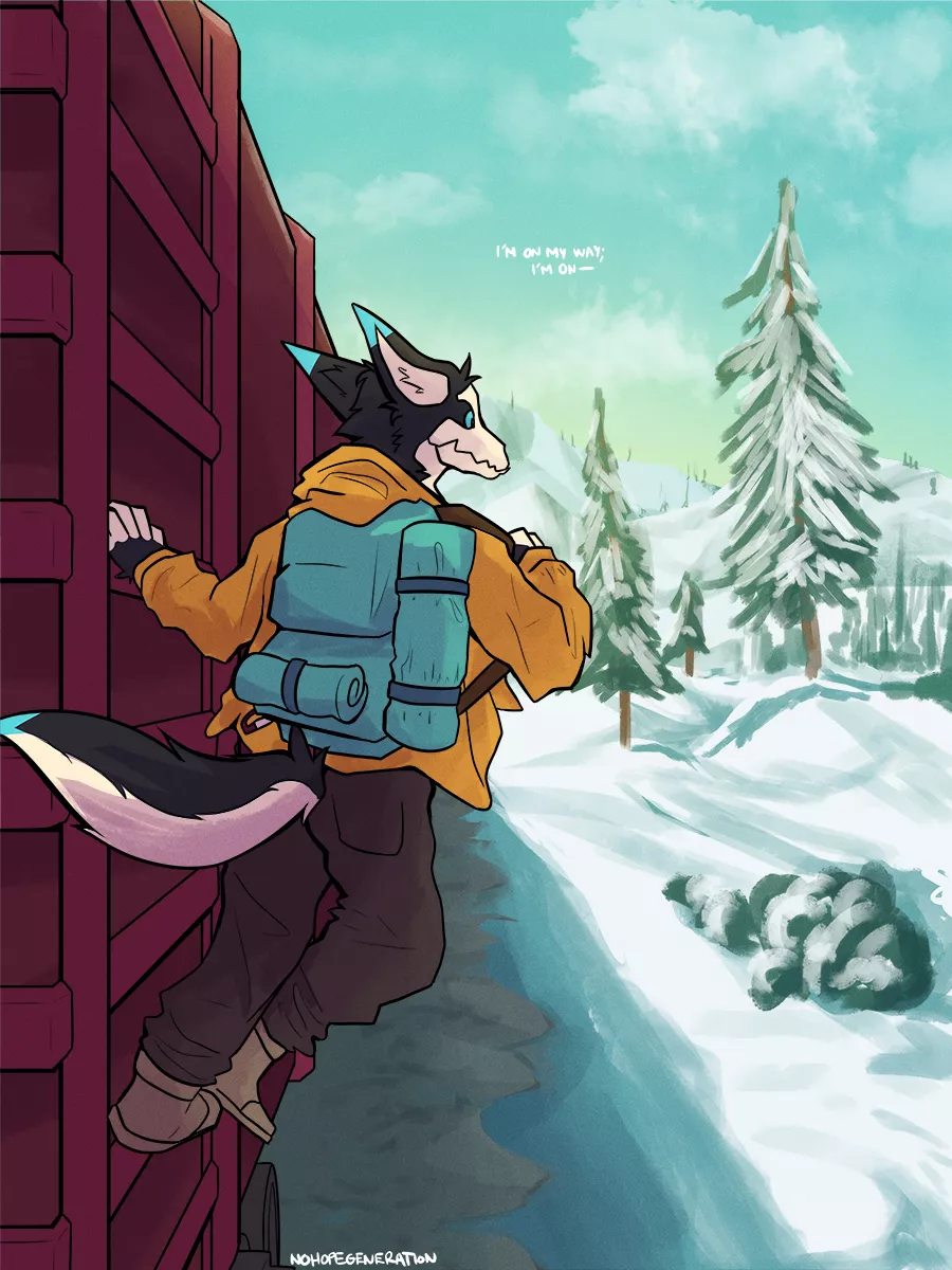 I'm on my way, I'm on- (@nohopegen)