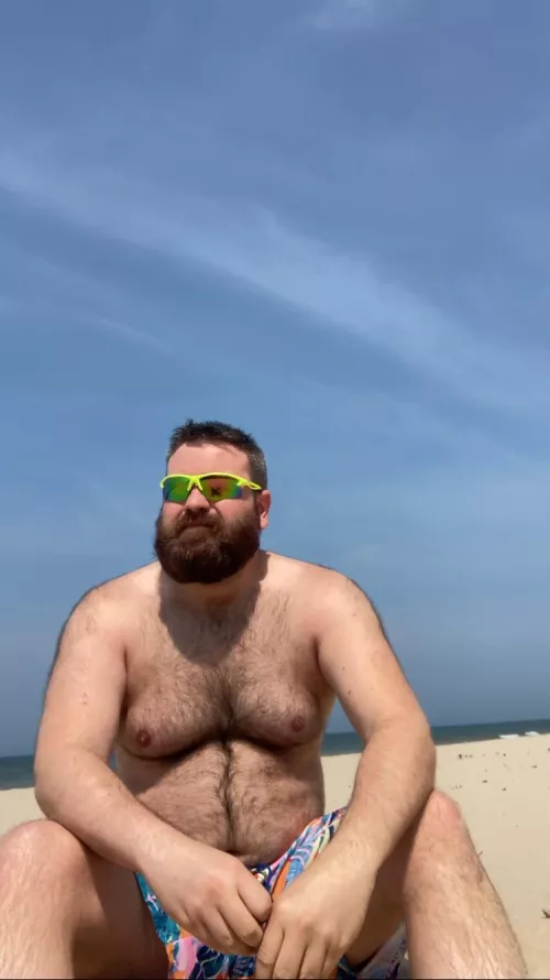 I’m pretty self conscious so this is the first time outside shirtless in a while