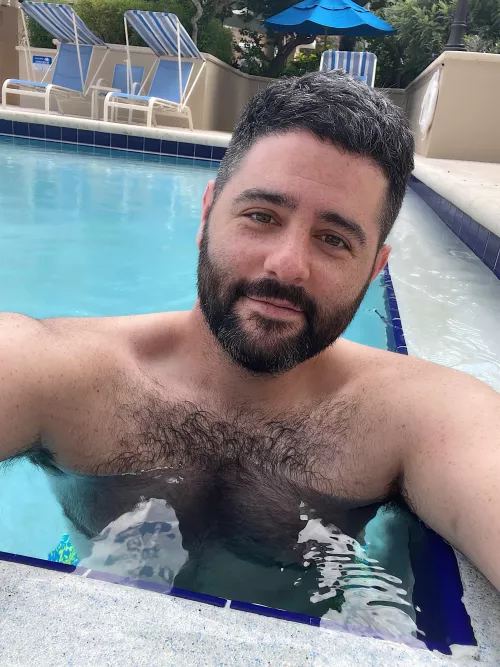 I’m ready for that pool weather again.