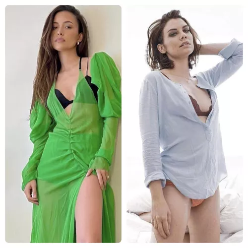 I’m so horny for Christian Serratos and Lauren Cohan