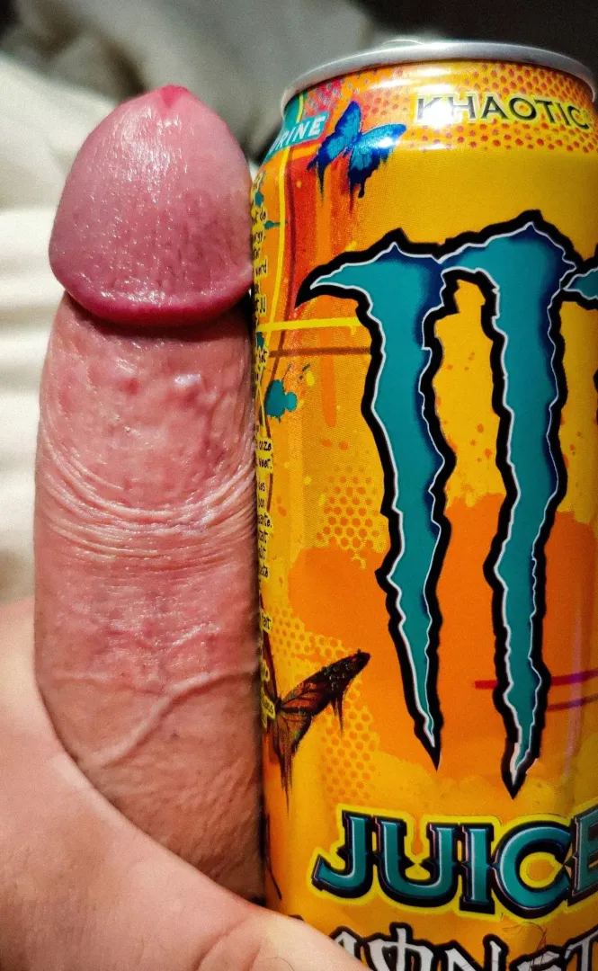 I'm sure calling it a monster cock will be extremely funny