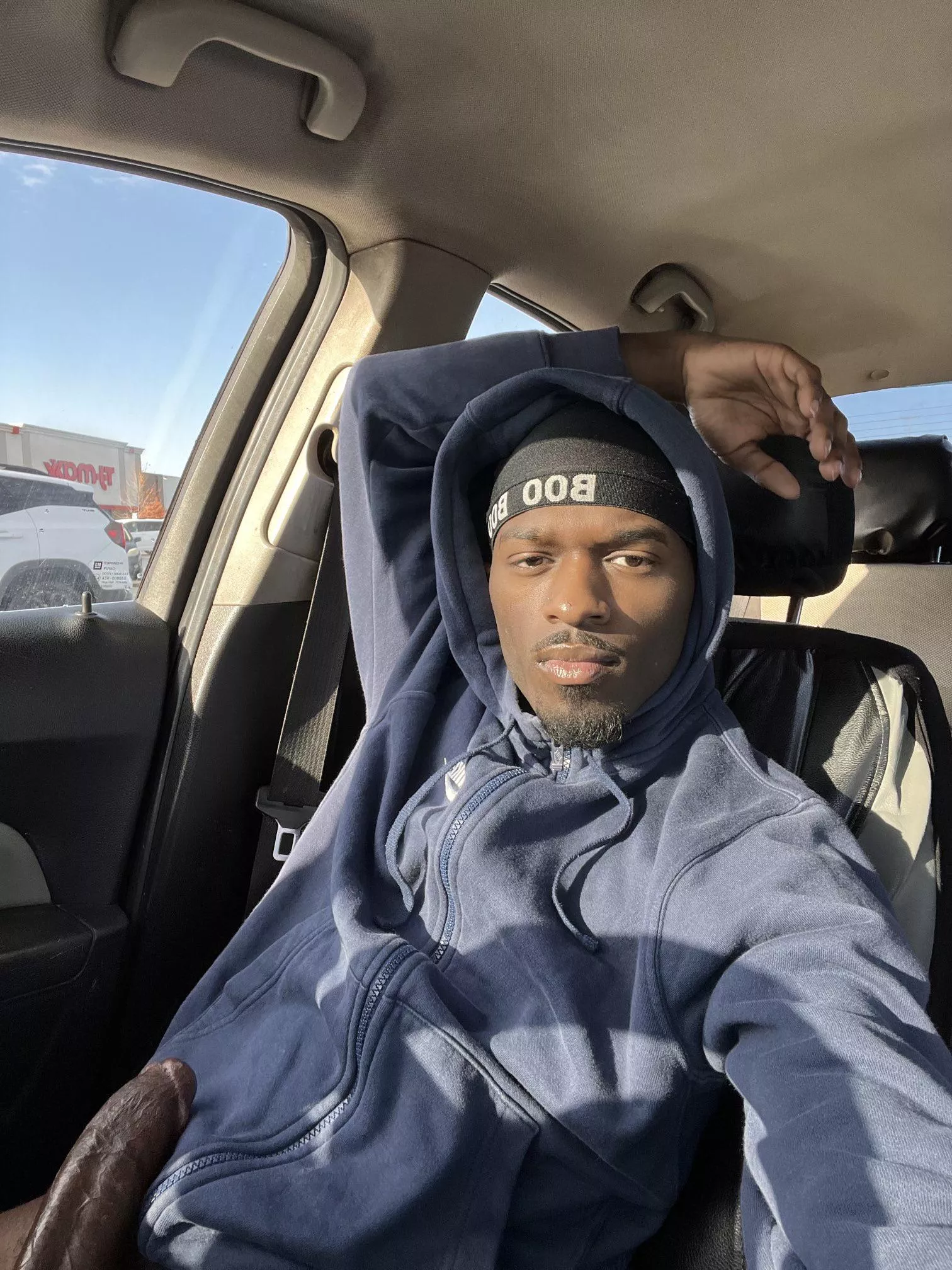 I’m waiting for you in the parking lot