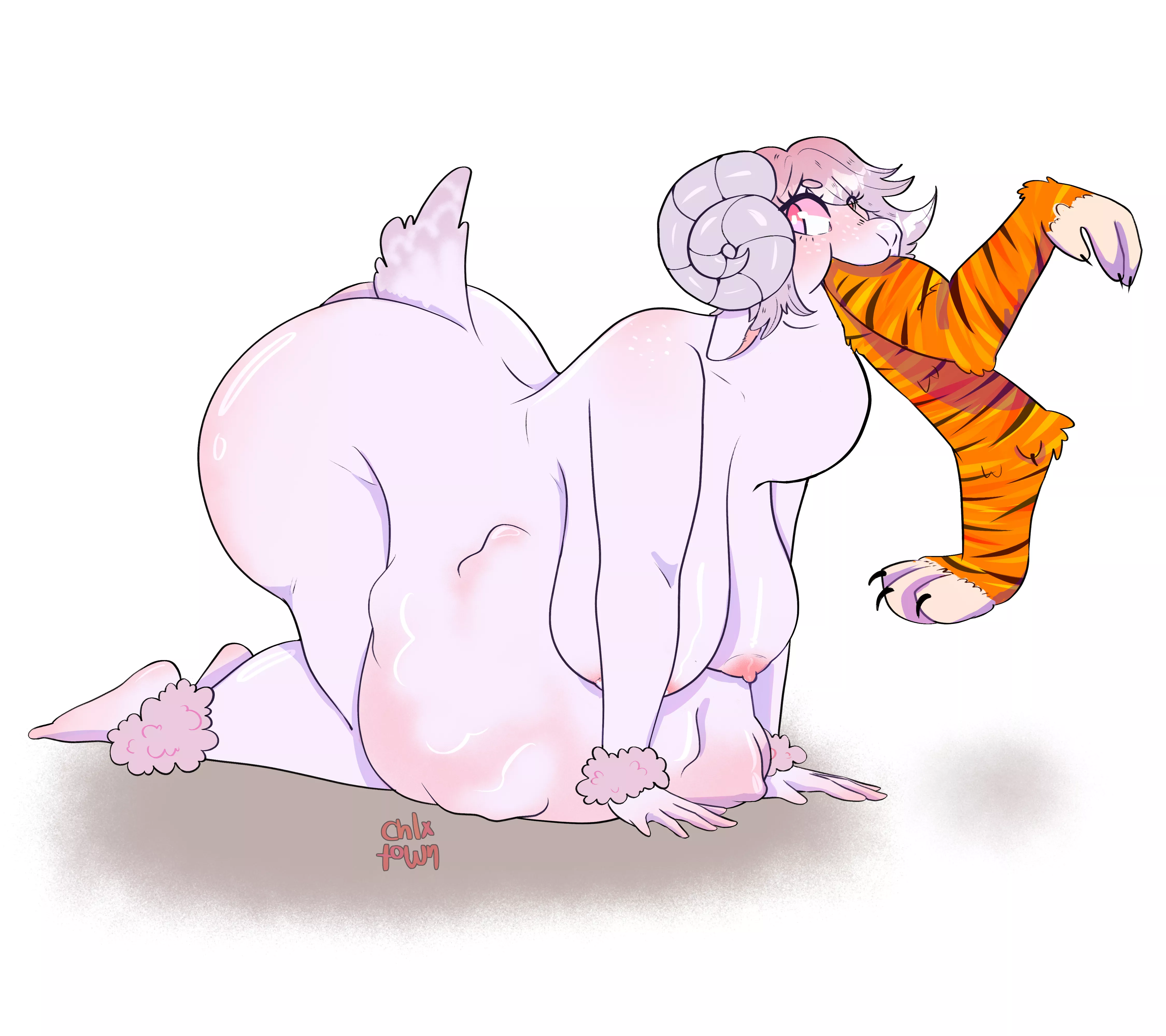 {image} First time drawing vore, I loved the process 🥰 Open COMMISSIONS