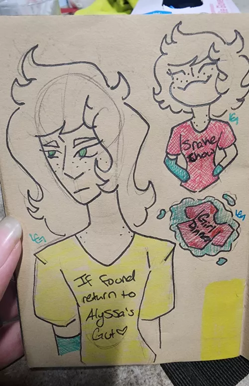 {Image} Vore Fashion [art by me] [oral vore] [implied digestion] [implied oral vore] [implied endo]