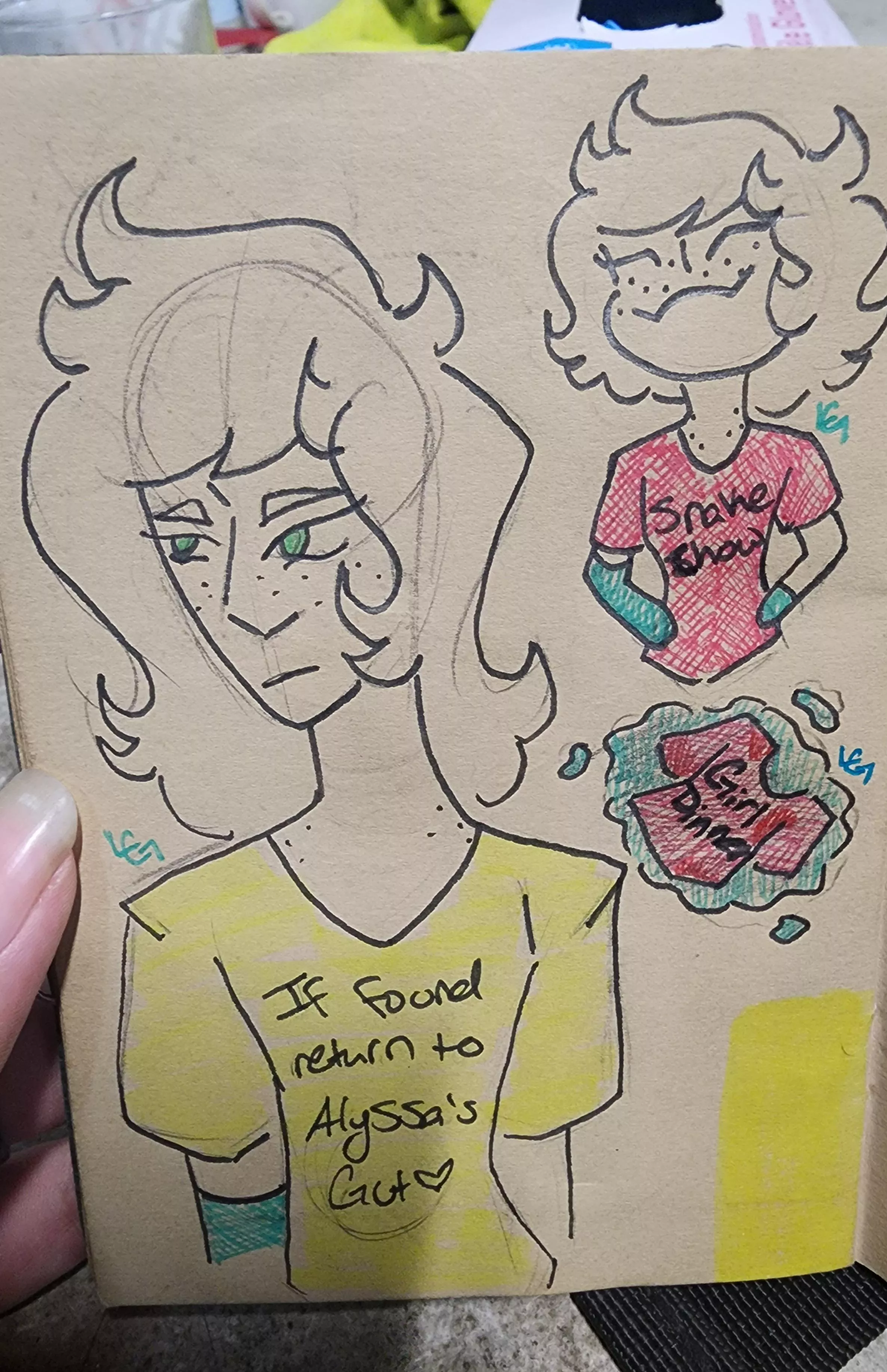 {Image} Vore Fashion [art by me] [oral vore] [implied digestion] [implied oral vore] [implied endo]