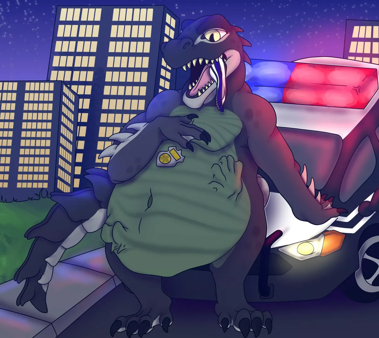 {image}This commission was a bit out of the ordinary for me but I love drawing gators and I think it turned out really good.