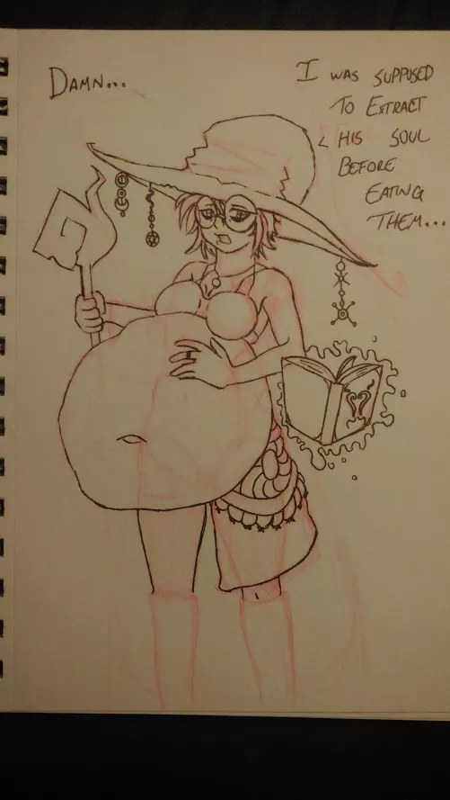 {Image}Witch messes up, Art by me 18+
