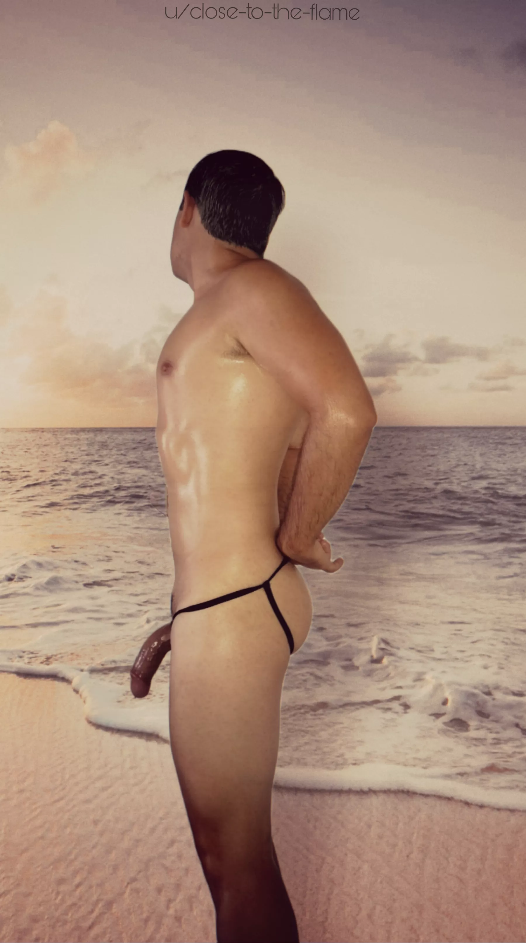 Imagining my next vacation on a nudist beach ⛱️ (Open jocks)