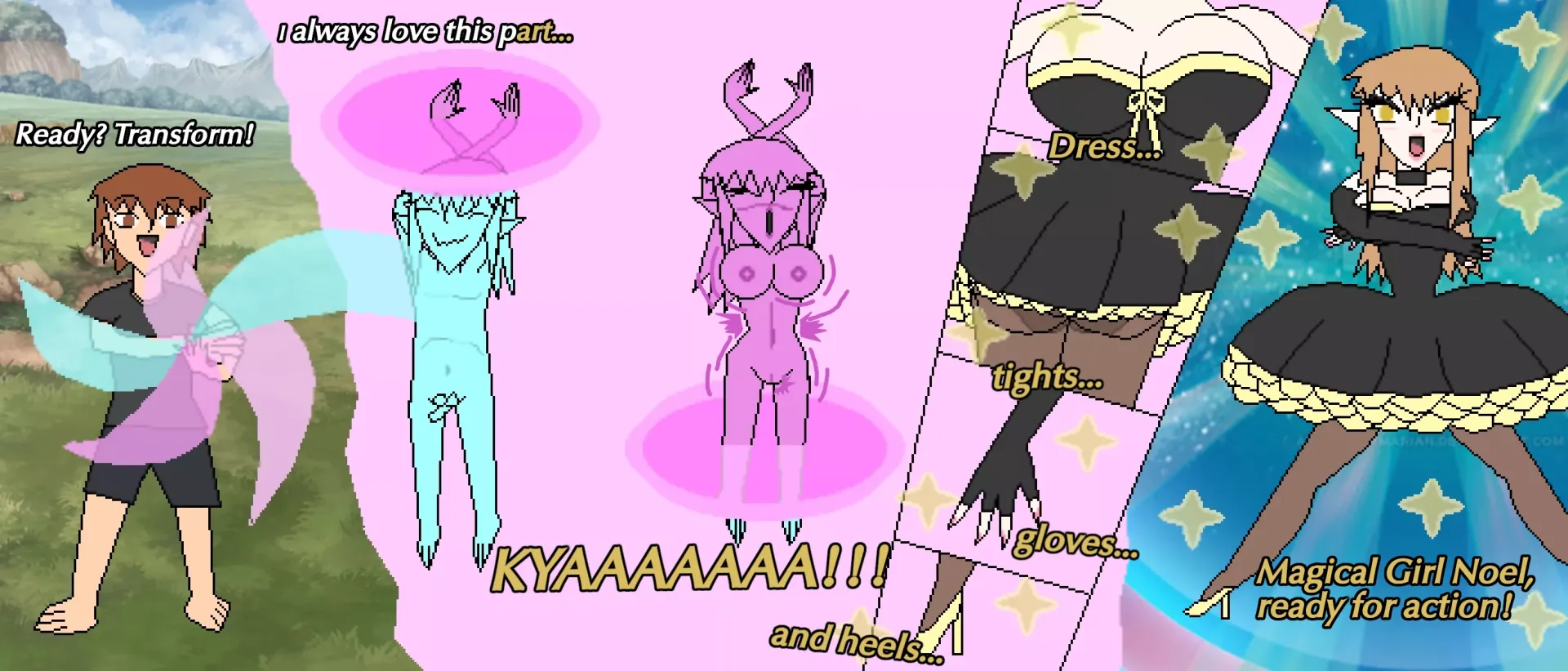 [Img][MTF][OP] Magical Girl Transformation!!!