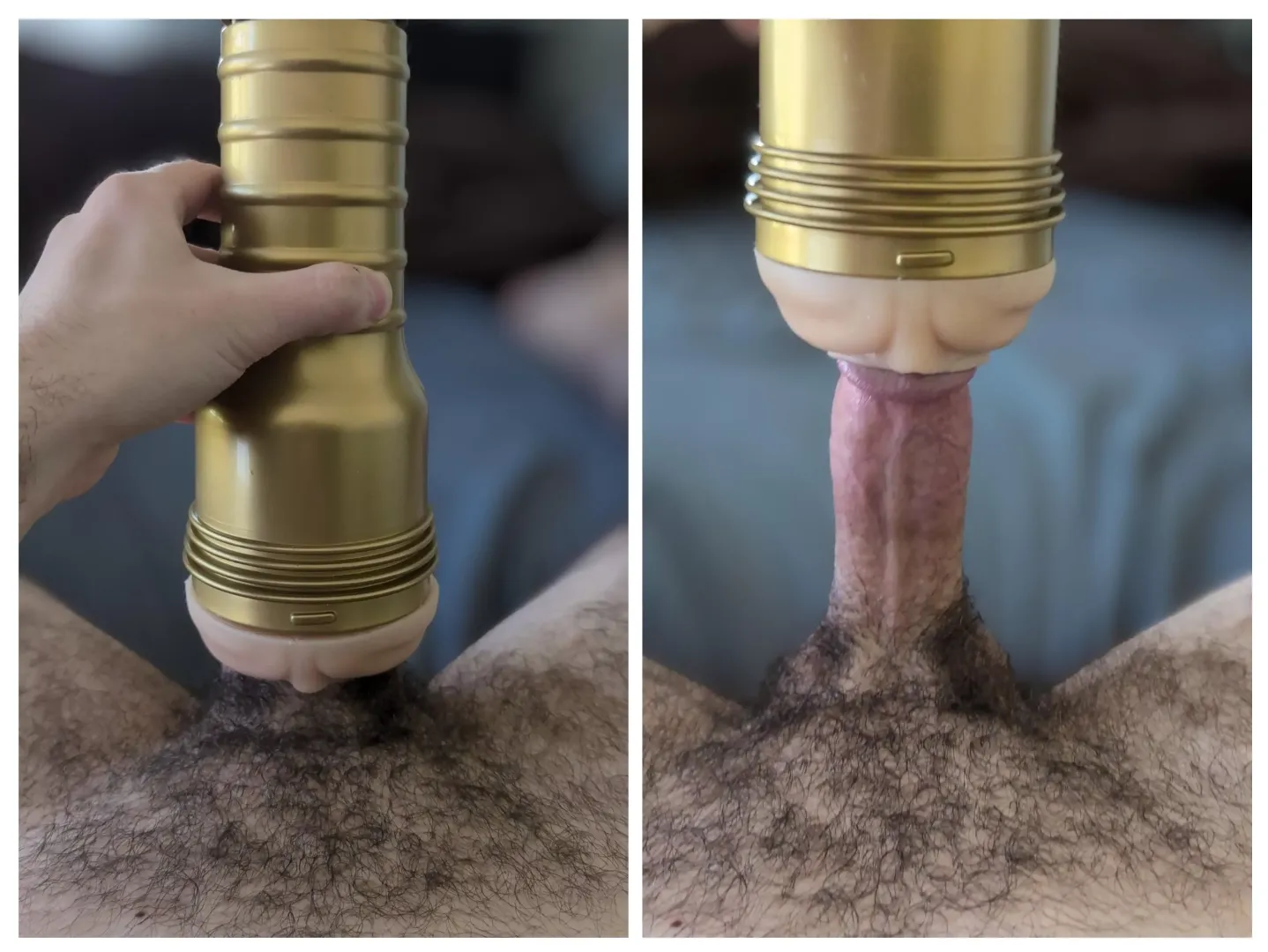 In and out of my Fleshlight
