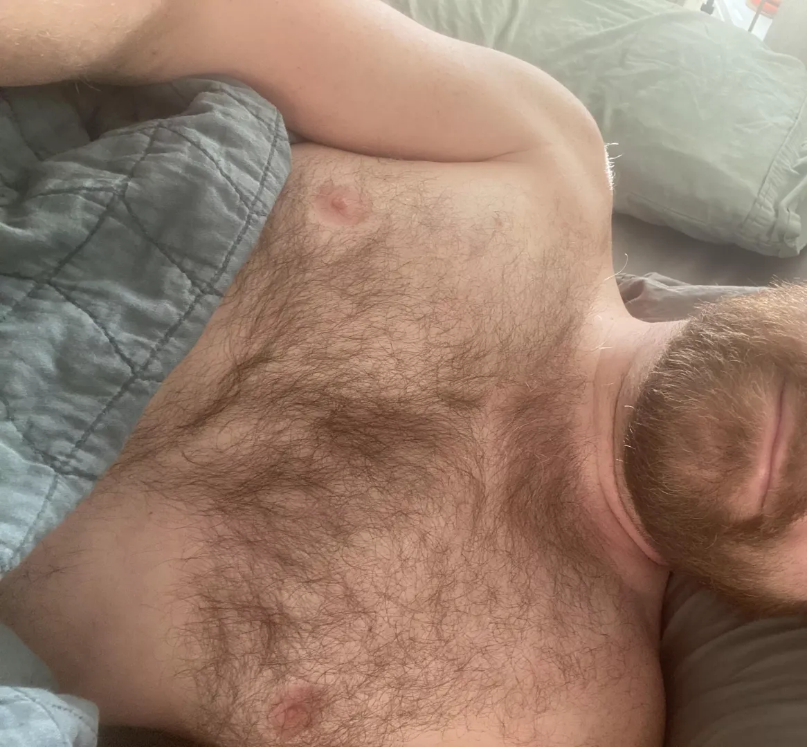 In bed