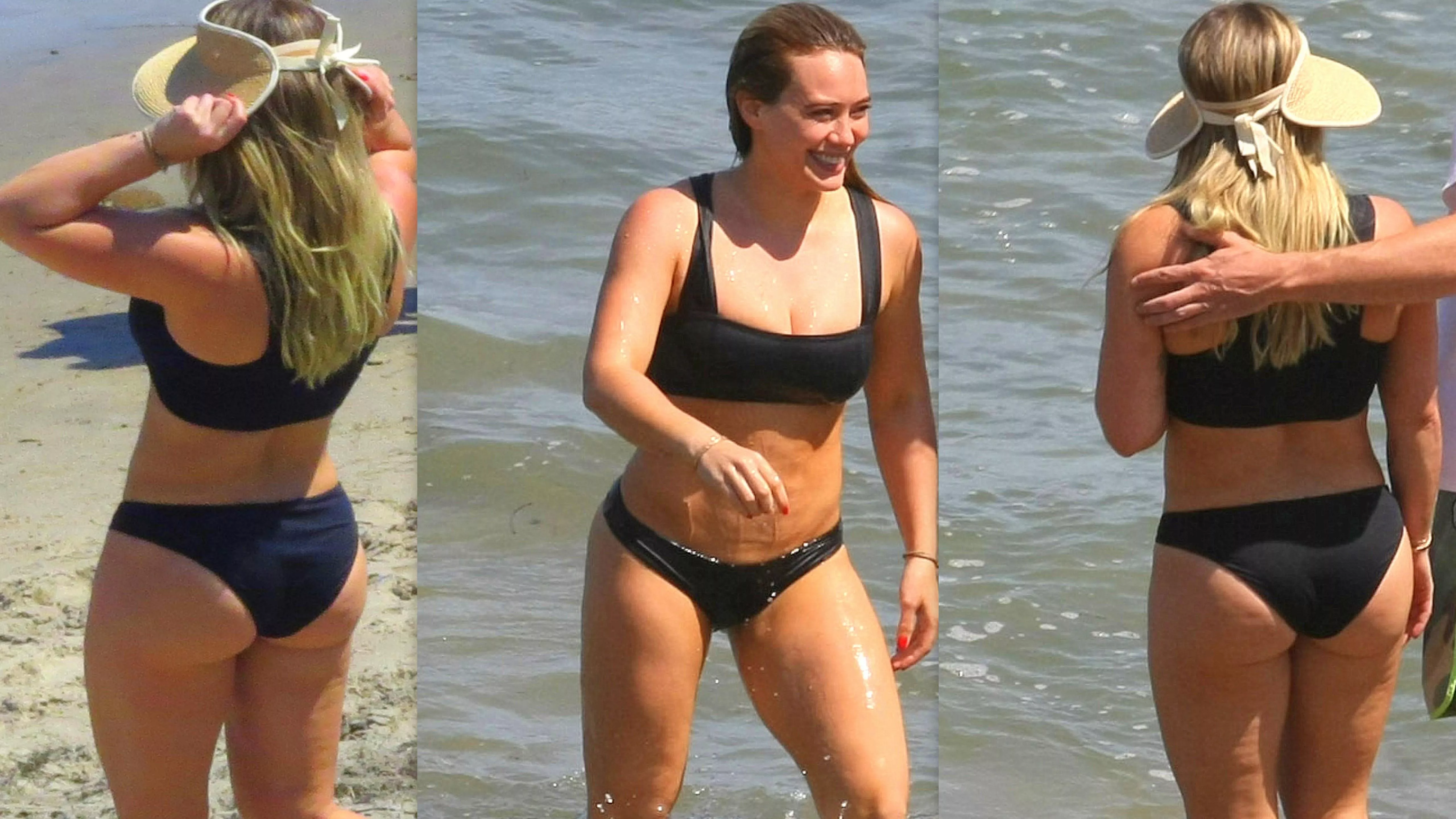 In Black Bikini
