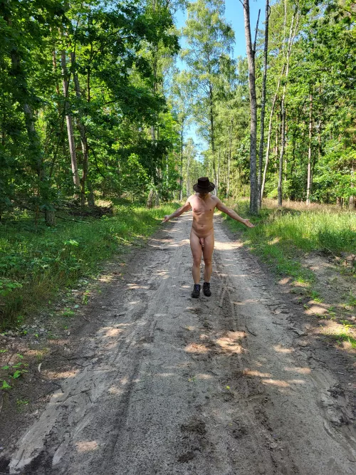 In forest