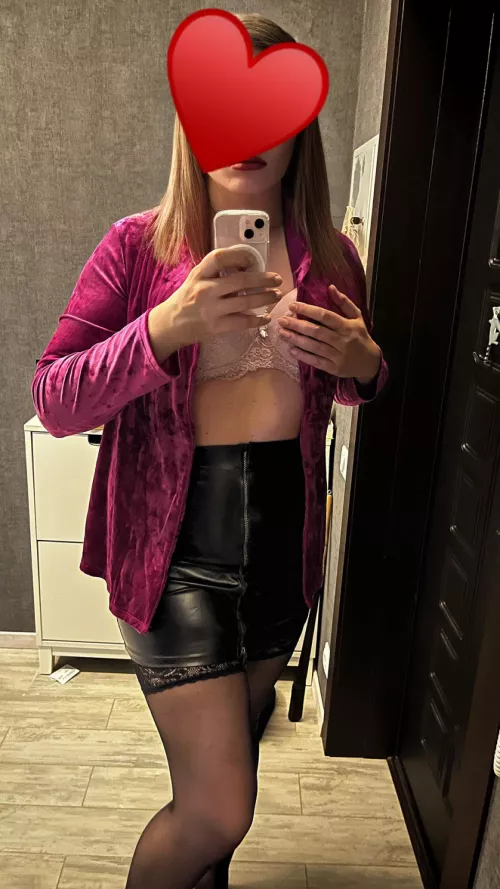 In love with leather 🥰