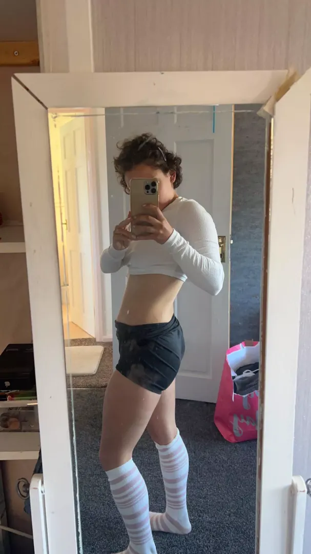 In my classy gym wear 