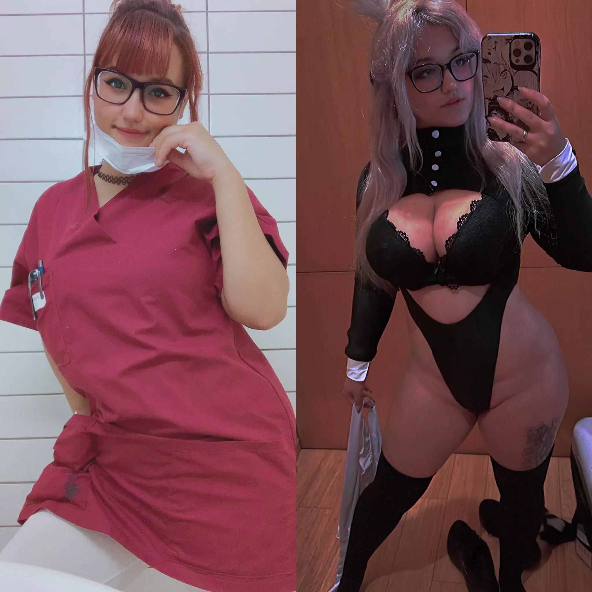 In my scrubs vs without my scrubs, what you prefer?