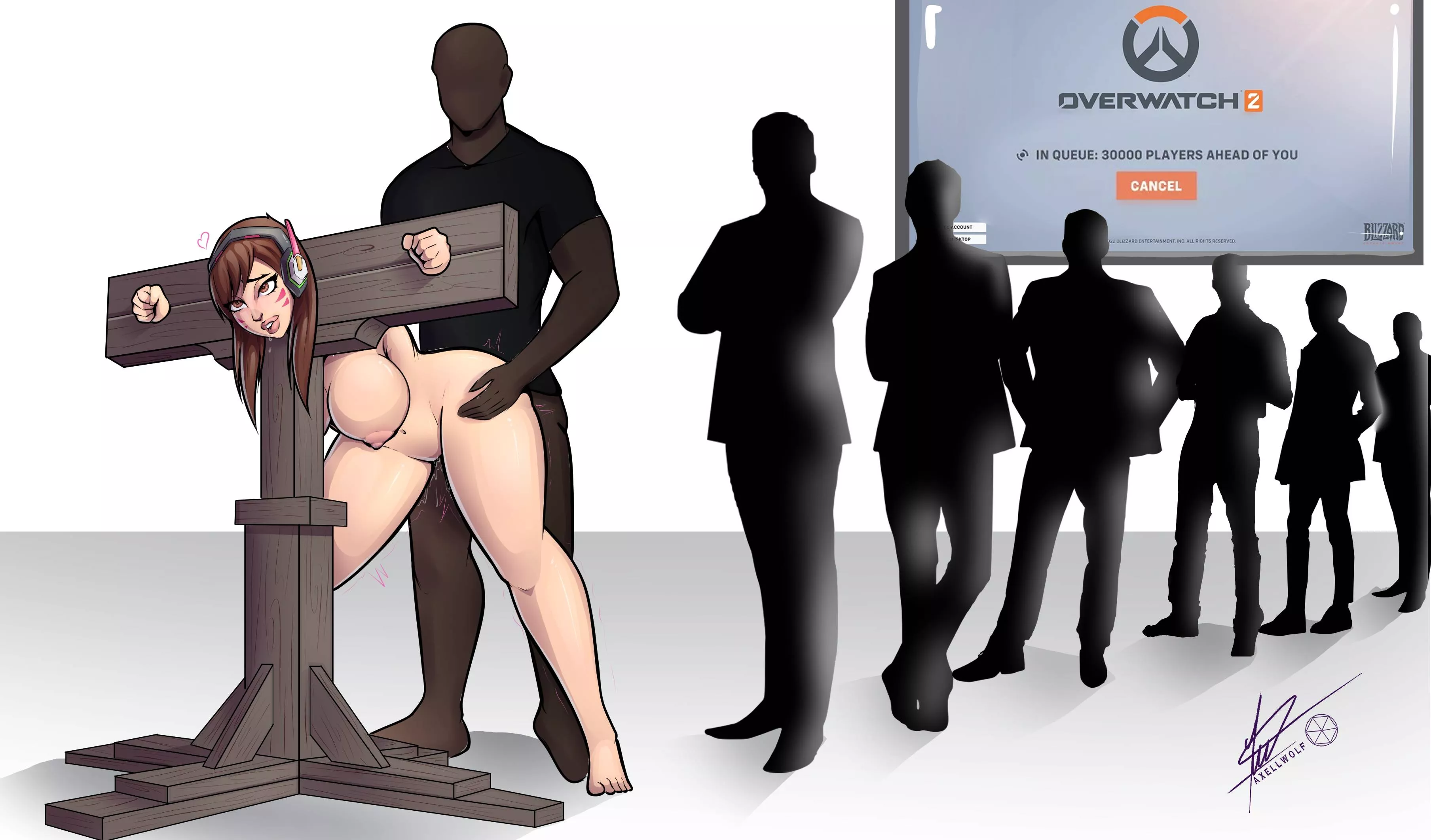 In queue to use d.va