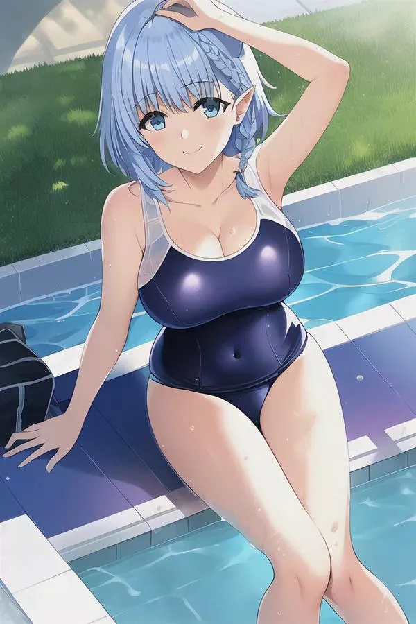 In the end the swimsuit that Beta just put on there makes it very sexy [the eminence of Sadow]