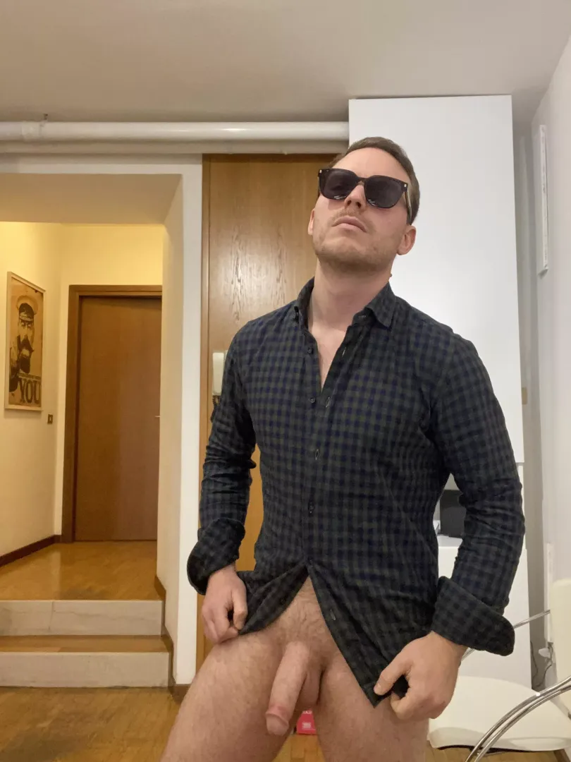 In the office