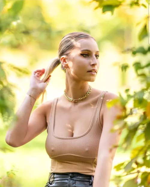 In the park