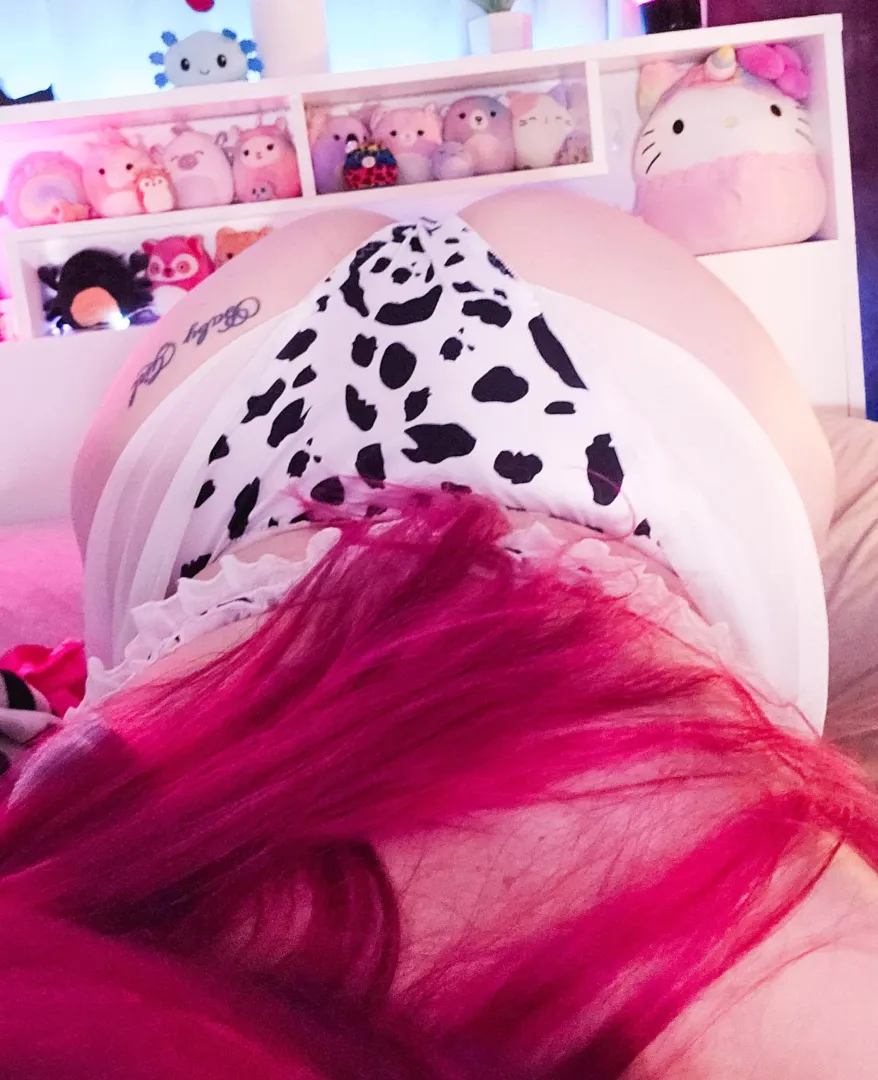 In the perfect position for you to breed me sir.