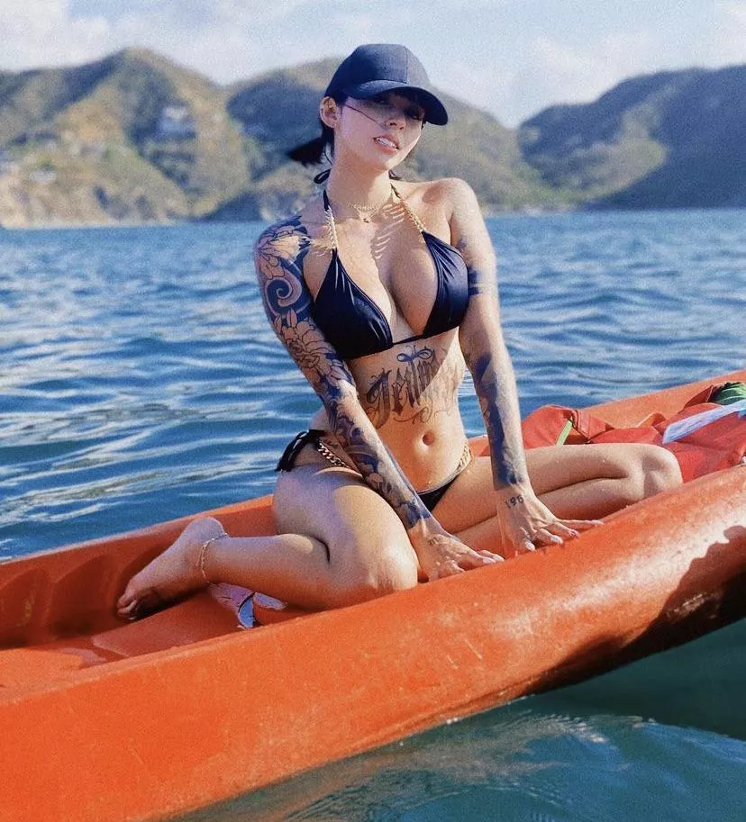 In the sea