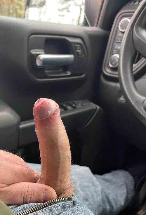 In the truck