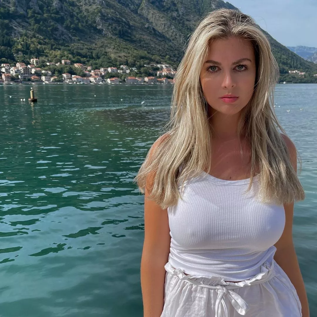 In White
