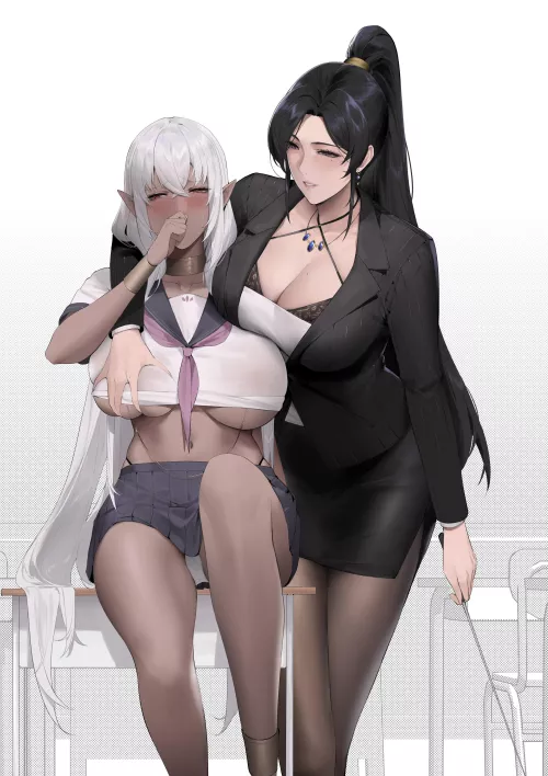 Ina and Kaoru (Alios Arvin) [Artist’s OCs]