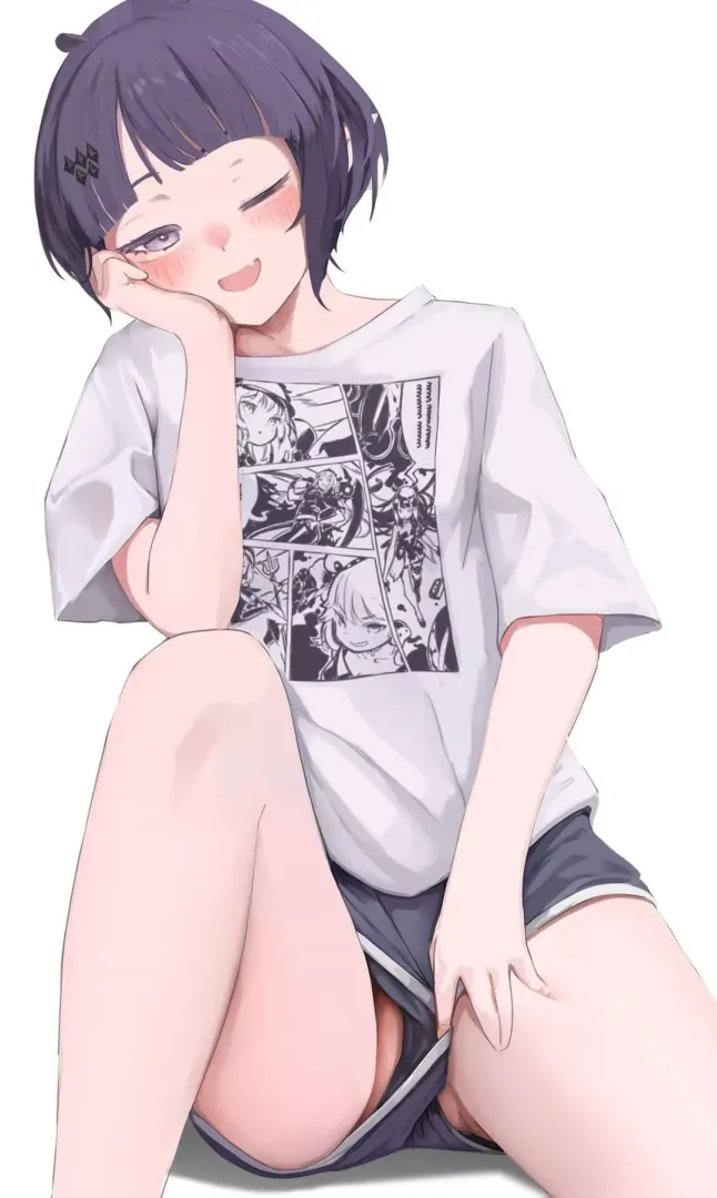 Ina being a little lewd