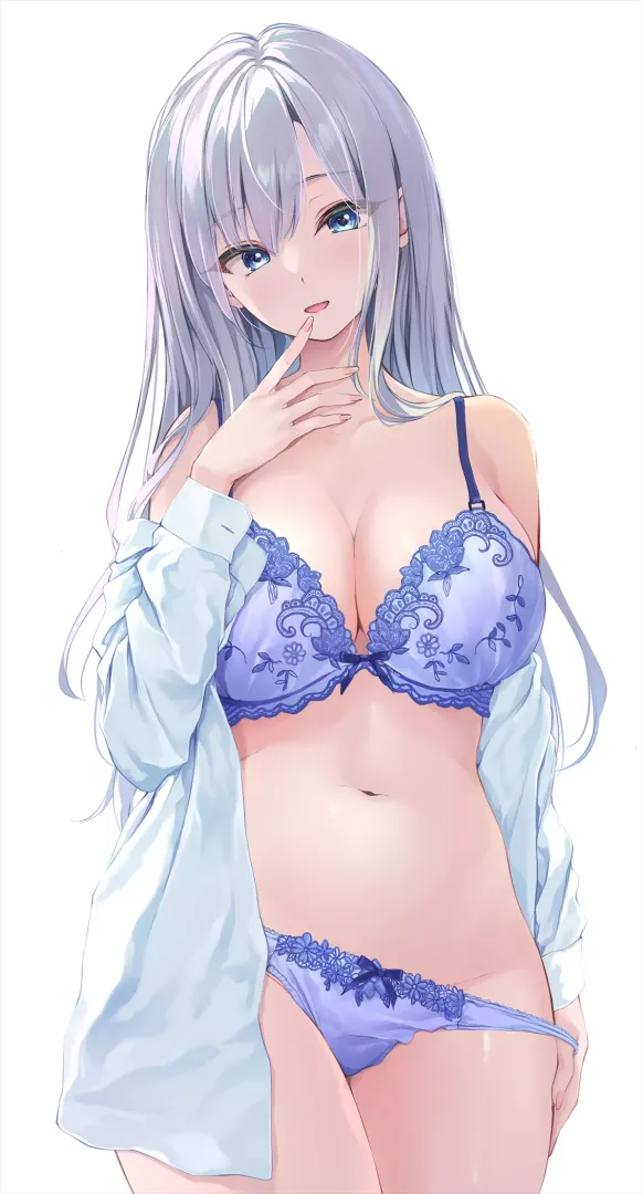 Indigo Lingerie [Artist's Original]