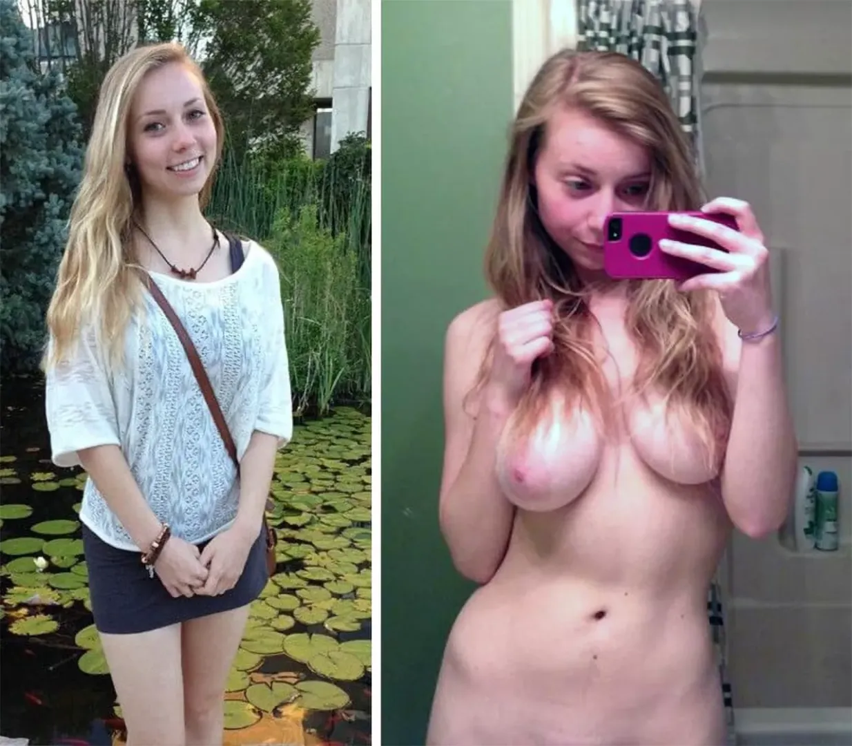 Innocent by day, slut by night