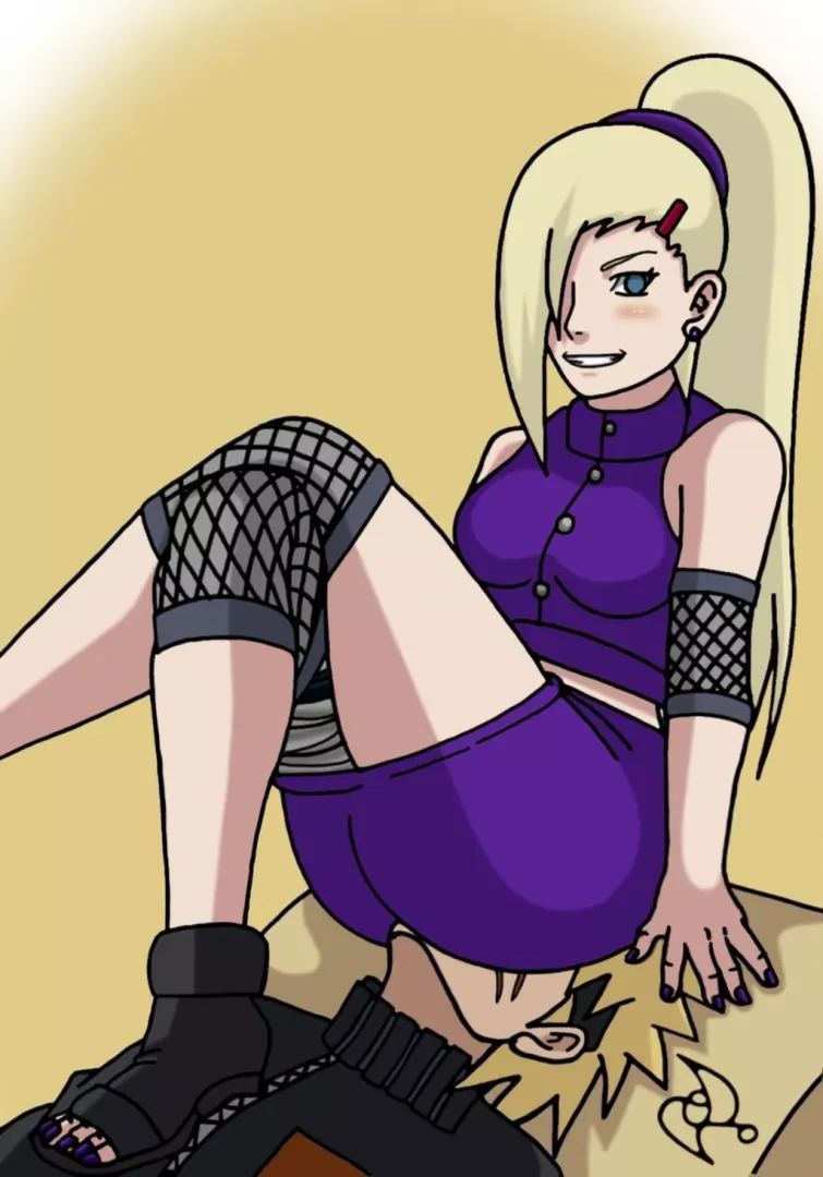 Ino FaceSits on Naruto