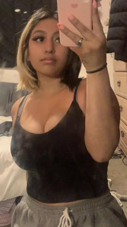 Insanely busty teen