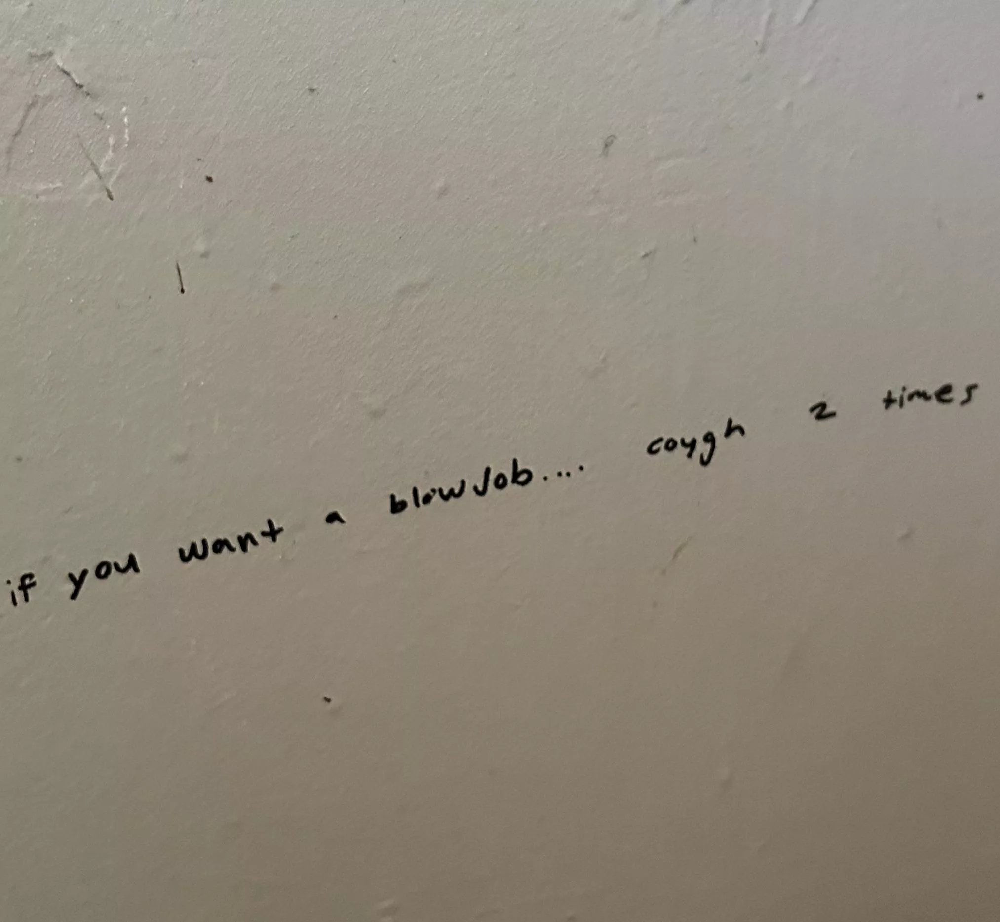 Instructions in the cruisy bathroom :) and they work 😈