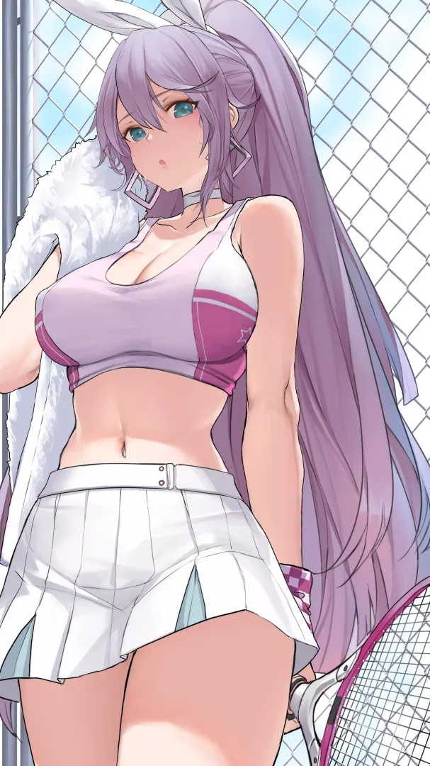 Intrepid tennis break (Dishwasher1910)