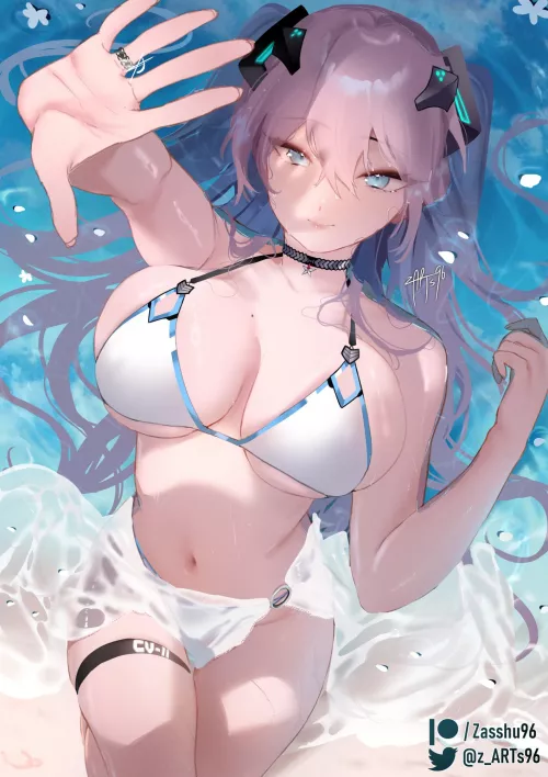 Intrepid with wedding ring (zasshu) [Azur Lane]