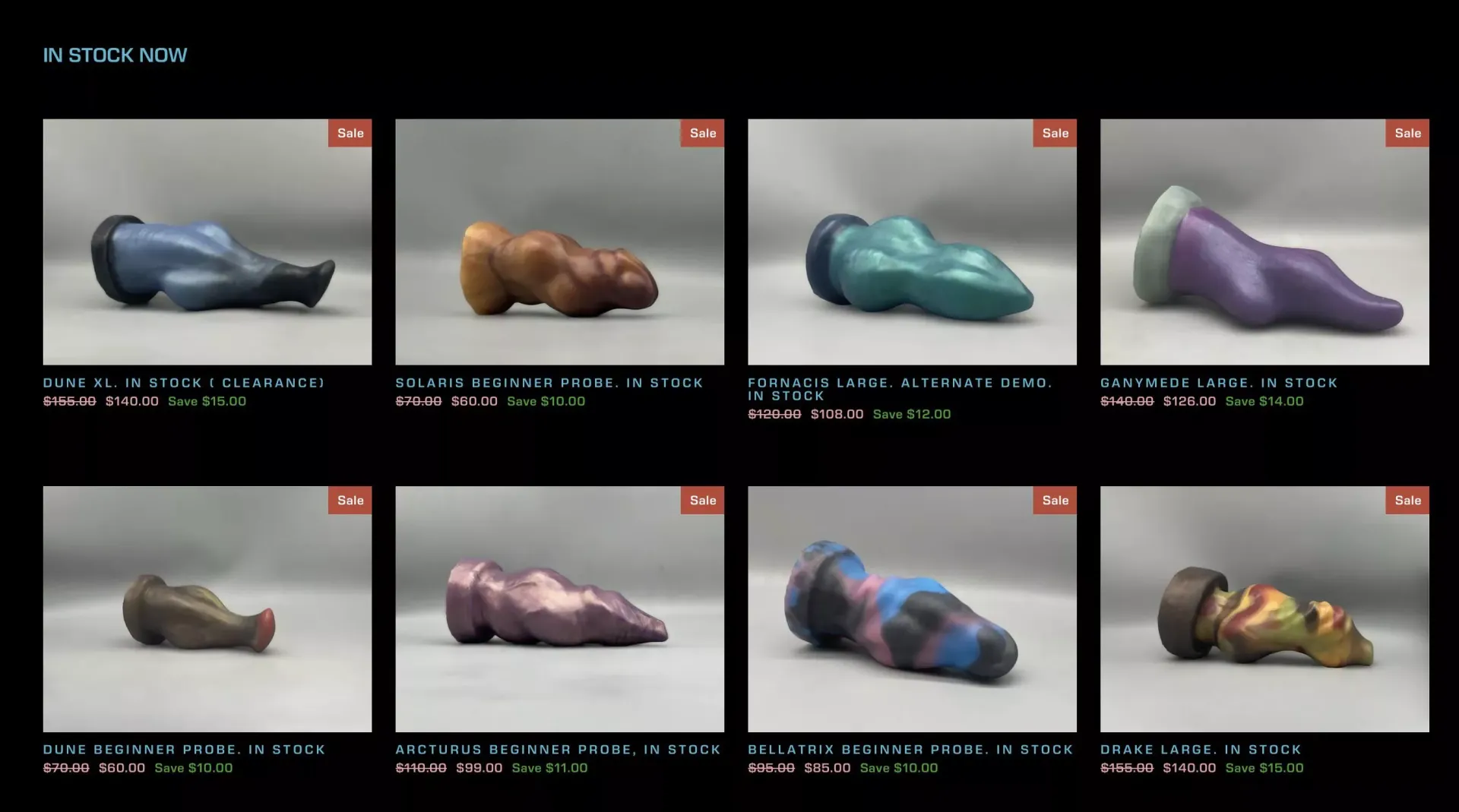 Inventory has a 10% discount on the #DayOfLove and toys have been flying off the webpages. This is all there is left before I could even announce it, but of course, my inventory is usually very small😉😍 at surveyofthecosmos.com