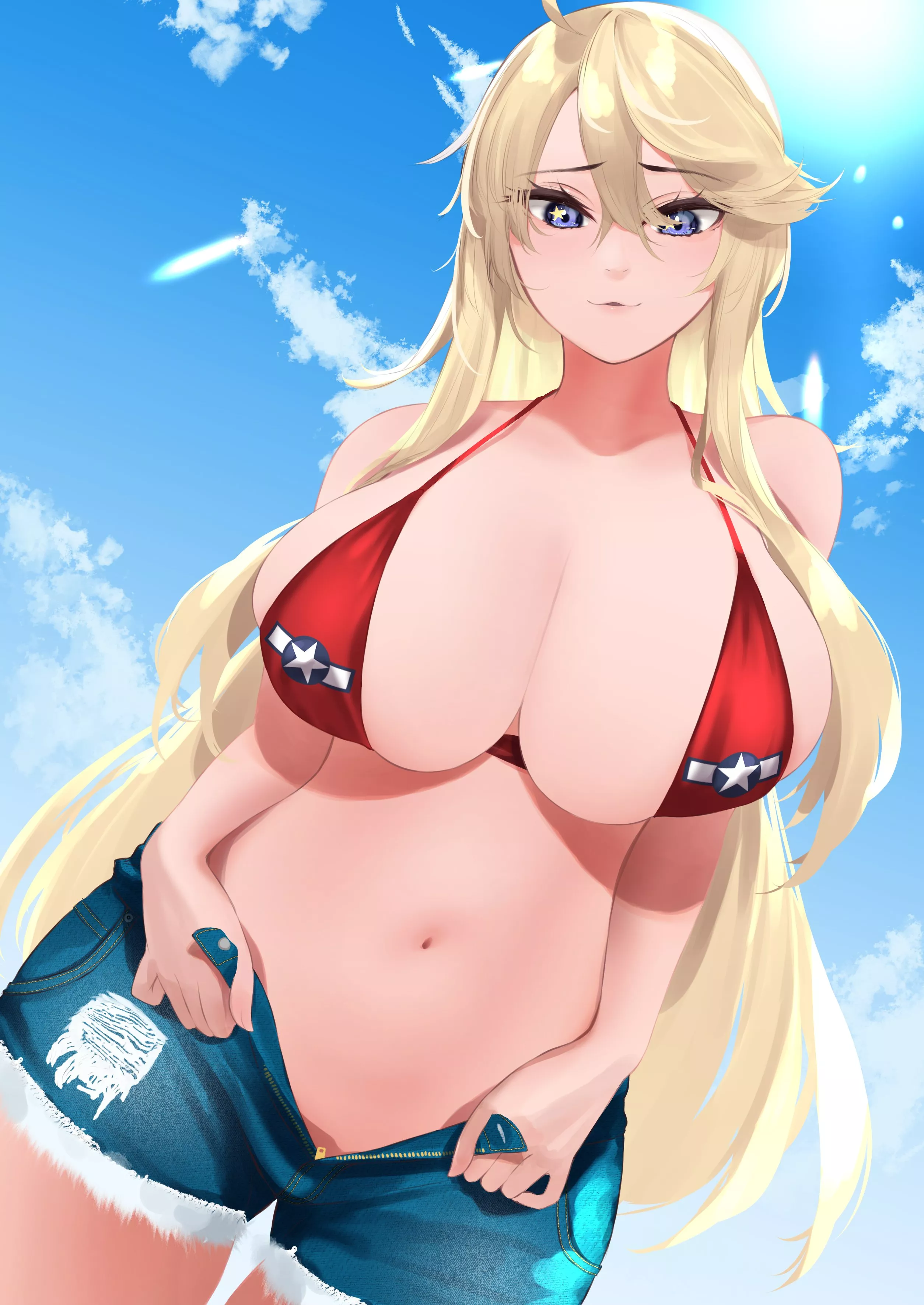 Iowa Undressing (Rinrin Kai ) [Kantai Collection]