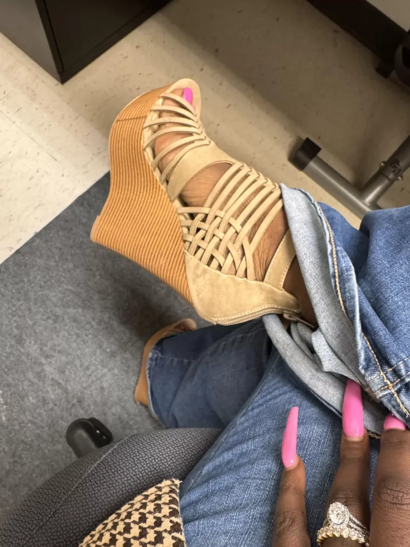 Is a wedge a heel?