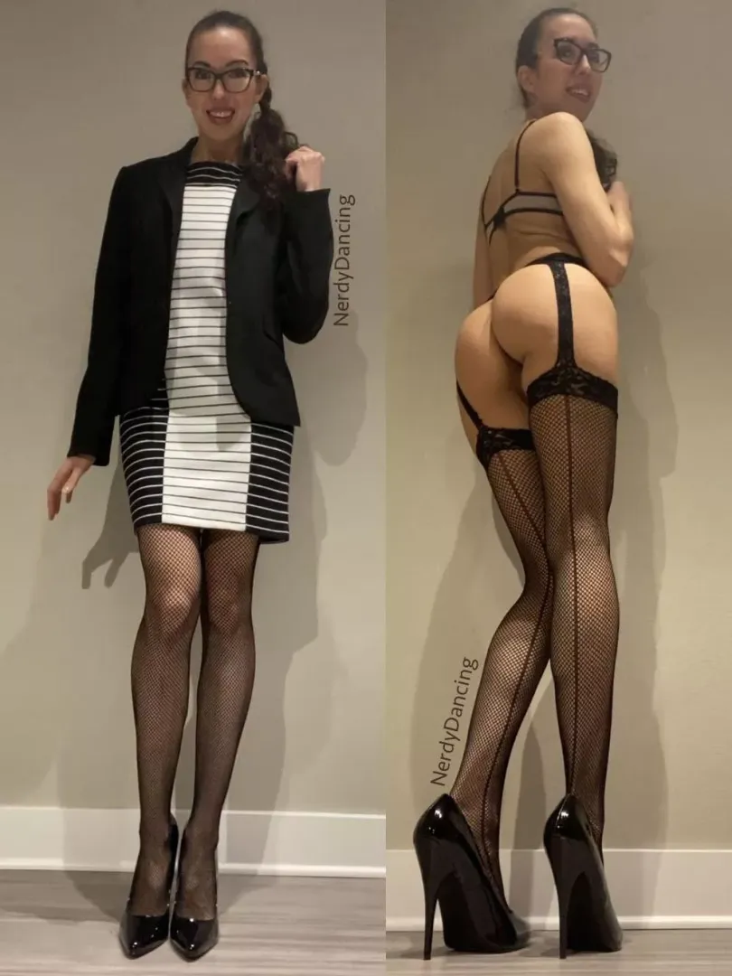 Is it ok if I show my legs at the office? (43F)