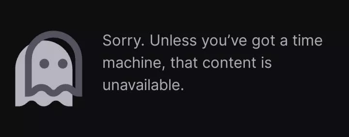 Is there a way to see the annual recap now? When I try to acces it all I get is this