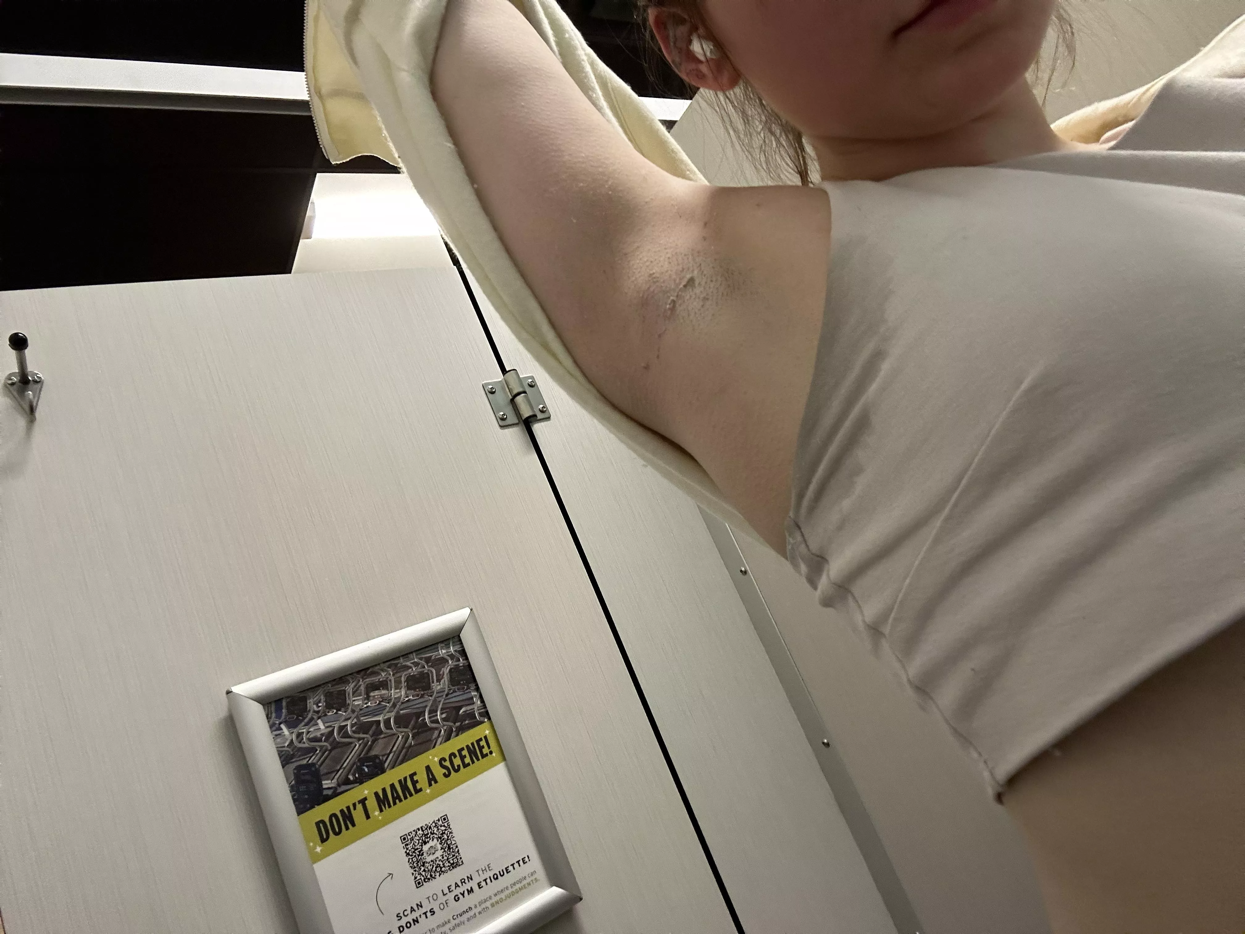 It was a sweaty day at the gym come get them clean for me