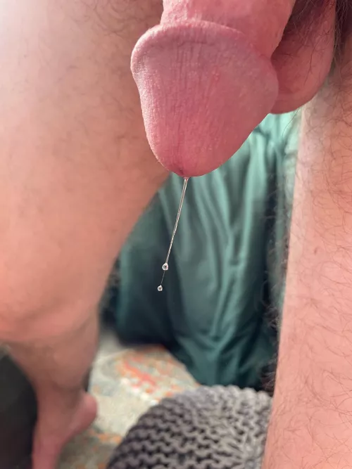 It was oozing all morning