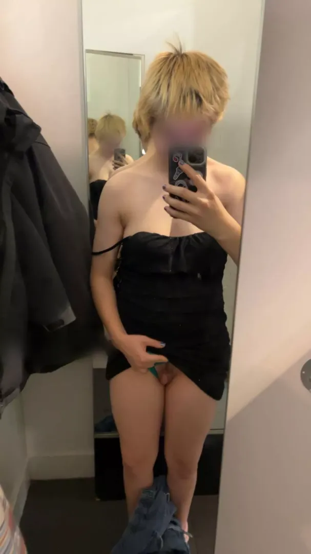 It'd be a shame if someone walked in on me in my unlocked changing room