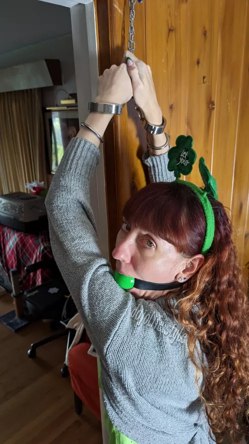 It's a fake holiday, but a good excuse to be shackled to the wall and gagged.