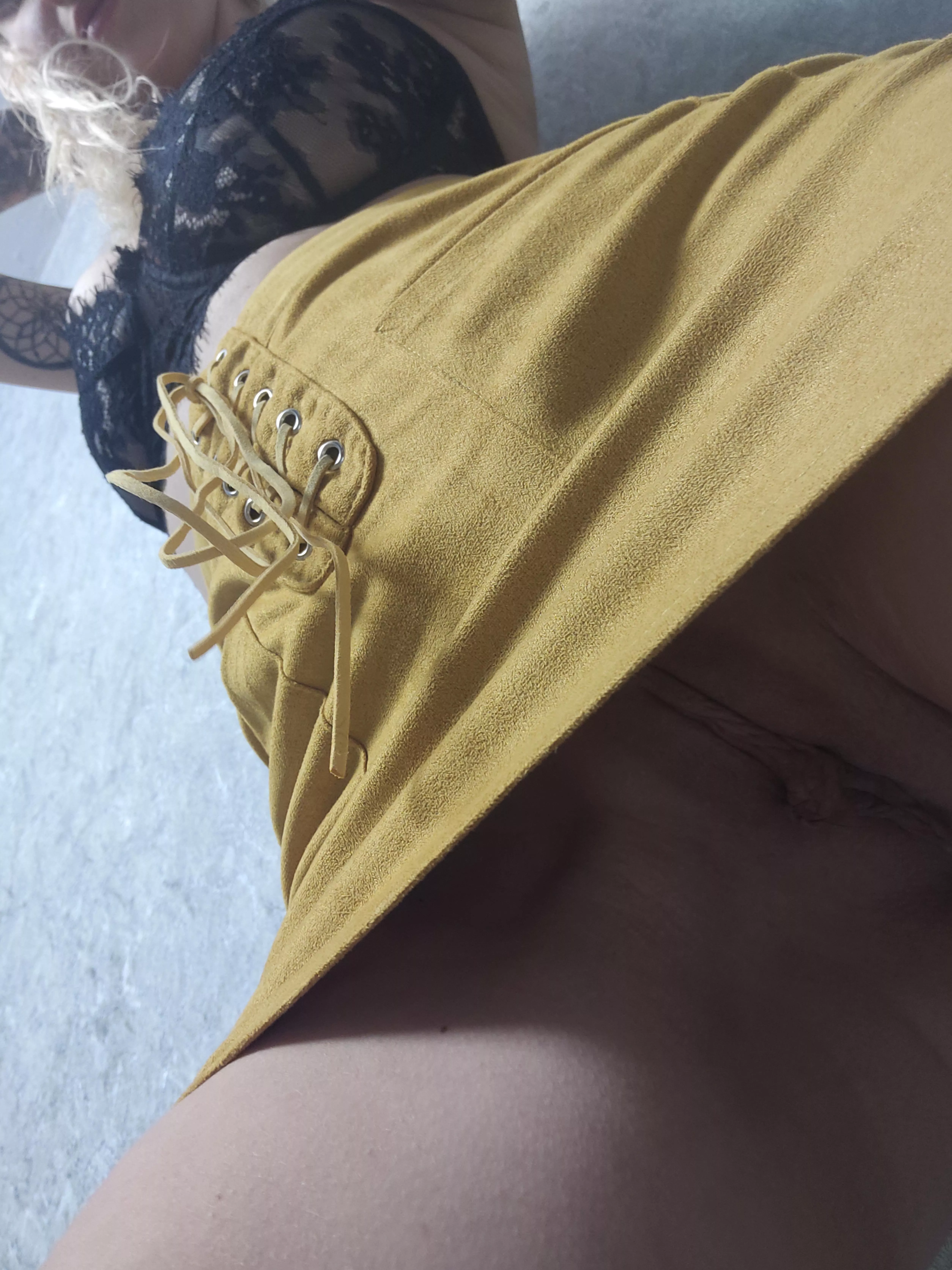 It's also much better when there are no panties